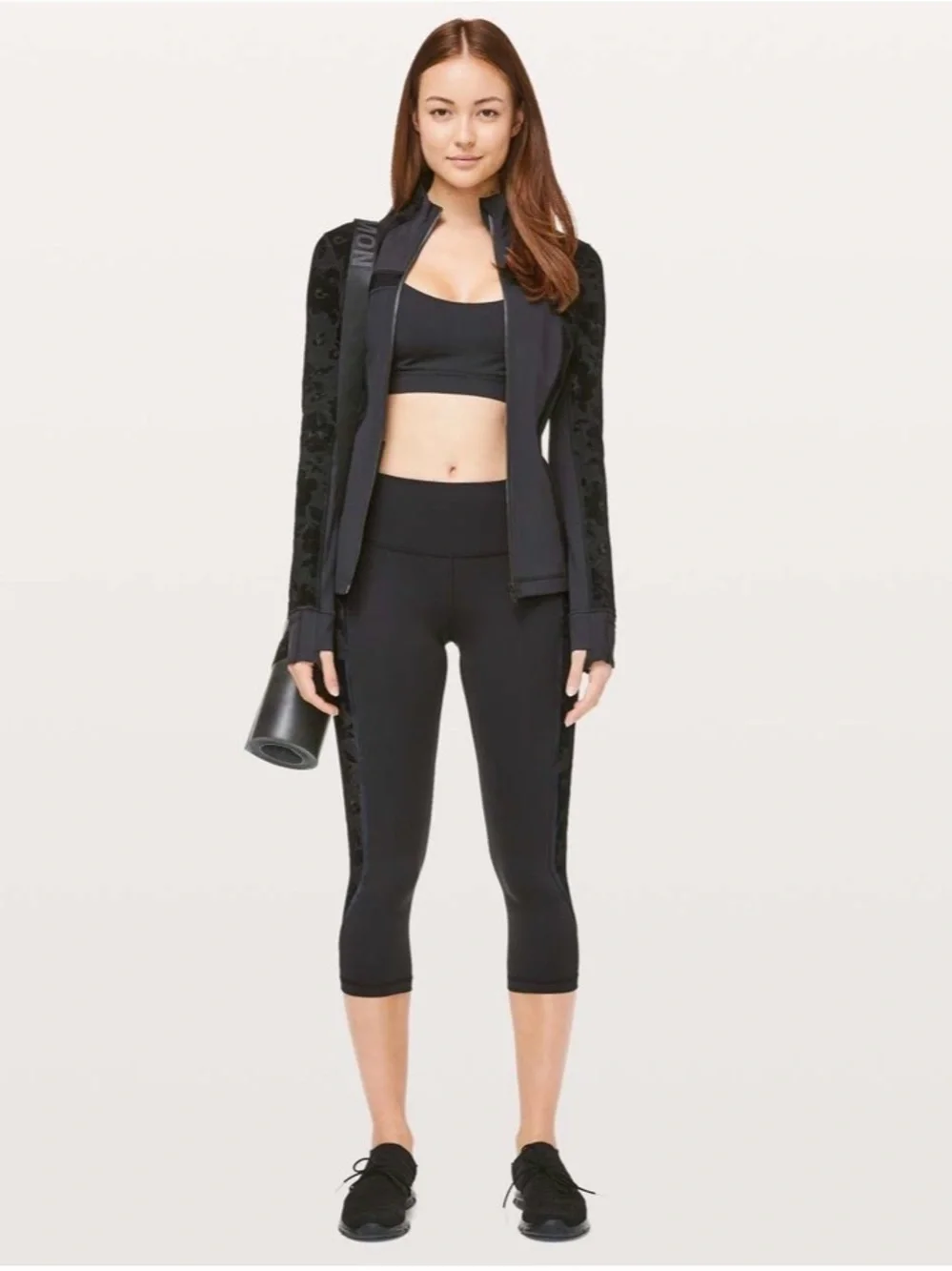 Lululemon Wunder Under Crop High-Rise *Flocked 21